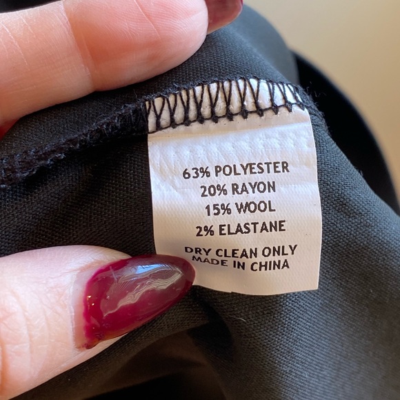 Pixie Market Black Long Maxi Midi Long Skirt with Front Slit Size Large - Picture 9 of 9